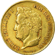 Münze, Frankreich, Louis-Philippe, 40 Francs, 1833, Paris, SS, Gold, KM:747.1