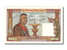 Biljet, Laos, 100 Kip, 1957, SPL