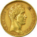 Moneta, Francia, Charles X, 40 Francs, 1830, Paris, BB, Oro, KM:721.1