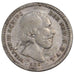 NETHERLANDS, 5 Cents, 1850, KM #91, VF(30-35), Silver, 12.5, 0.67