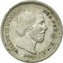 Coin, Netherlands, William III, 5 Cents, 1859, EF(40-45), Silver, KM:91