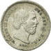 Coin, Netherlands, William III, 5 Cents, 1859, EF(40-45), Silver, KM:91