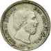 Munten, Nederland, William III, 5 Cents, 1879, ZF+, Zilver, KM:91