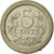 Moneta, Holandia, Wilhelmina I, 5 Cents, 1907, AU(55-58), Miedź-Nikiel, KM:137