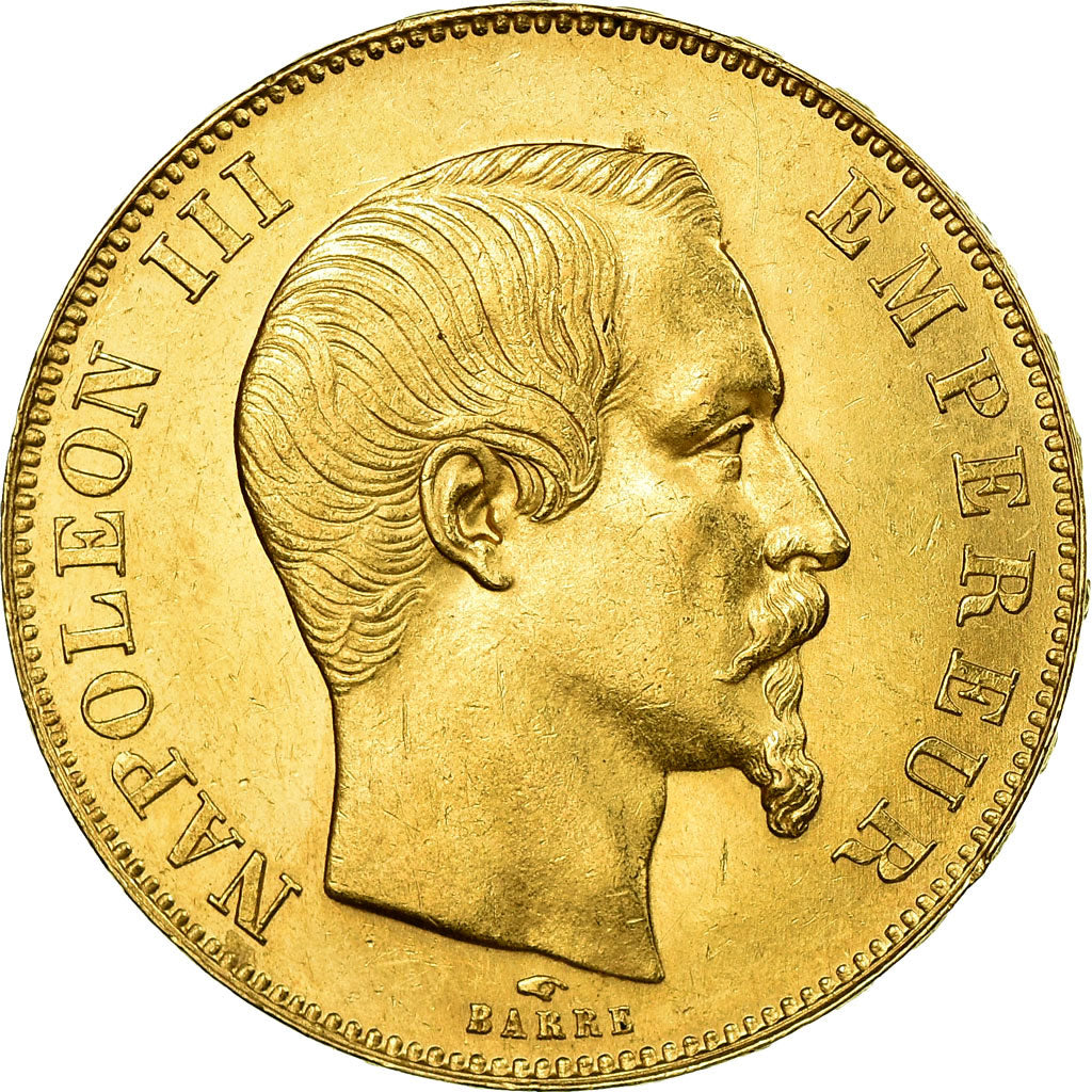 Munten, Frankrijk, Napoleon III, Napoléon III, 50 Francs, 1857, Paris, PR