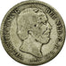 Moneta, Paesi Bassi, William III, 10 Cents, 1873, MB+, Argento, KM:80