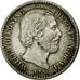 Coin, Netherlands, William III, 10 Cents, 1889, AU(50-53), Silver, KM:80
