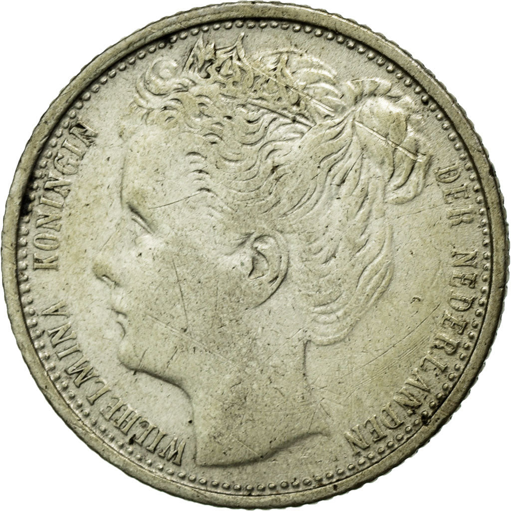 Coin, Netherlands, Wilhelmina I, 10 Cents, 1903, EF(40-45), Silver, KM:135