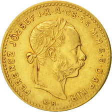 Hungary, Franz Joseph I, 4 Forint 10 Francs, 1884, EF(40-45), Gold, KM:466
