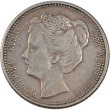 Munten, Nederland, Wilhelmina I, 25 Cents, 1903, ZF+, Zilver, KM:120.2