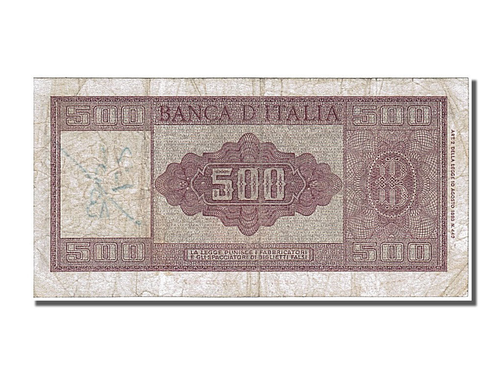 Italie, 50 Lire type 1947