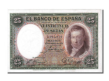 Spain, 25 Pesetas, 1931, KM #81, 1931-04-25, UNC(63), 7