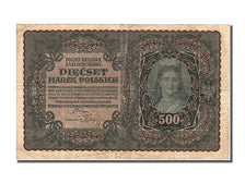 Poland, 500 Marek, 1919, KM #28, 1919-08-23, EF(40-45), BN