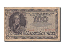 Poland, 100 Marek, 1919, KM #17b, 1919-02-15, EF(40-45), AF
