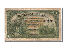 Angola, 1 Angolar, 1942, KM #68, VG(8-10), Pa