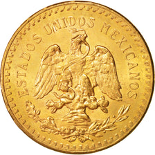 Mexico, 50 Pesos, 1946, Mexico City, AU(55-58), Gold, KM:481