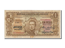 Uruguay, 1 Peso, 1939, KM #35b, EF(40-45), C