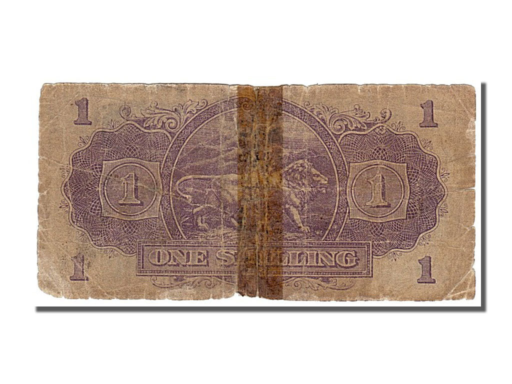 Kenya, 1 Shilling, 1943, 1943-01-01, VG(8-10), A/15