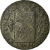 Moneda, Francia, Sol aux balances françoise, Sol, 1793, Lille, MBC+, Bronce