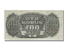 Czechoslovakia, 100 Korun, 1944, KM #48a, UNC(65-70), MC