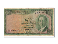 Iraq, 1/4 Dinar, 1959, KM #42, VF(30-35), I/A