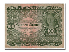 Austria, 100 Kronen, 1922, KM #77, 1922-01-02, EF(40-45), 1195