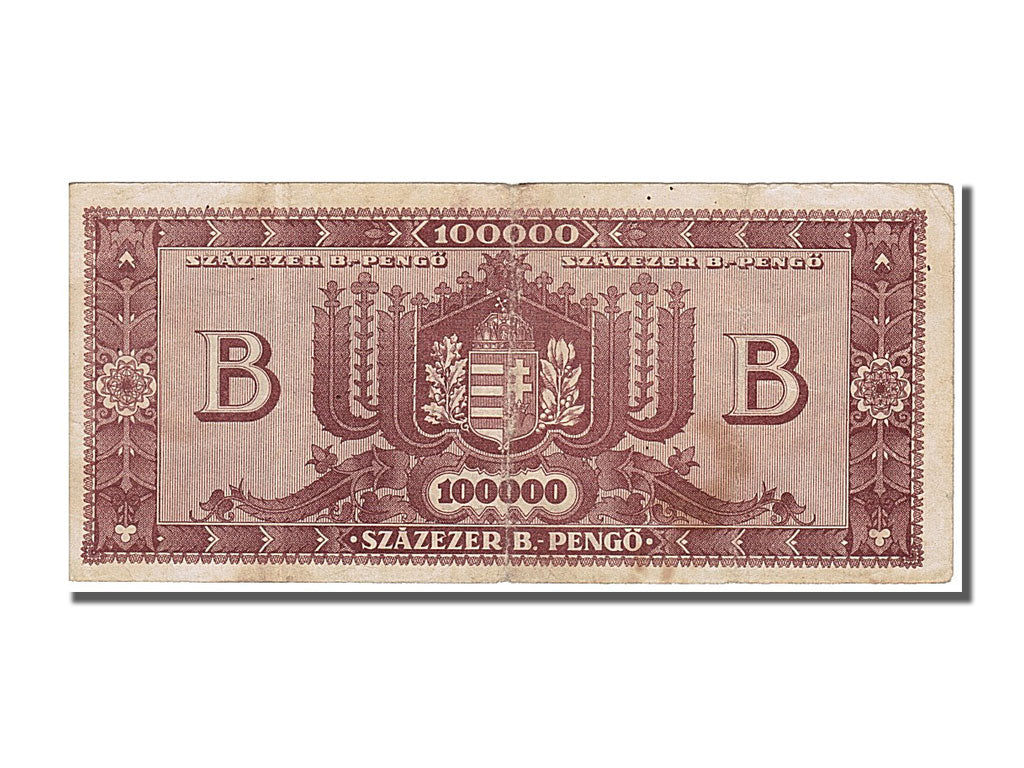 Hungary, 100,000 B.-Pengö, 1946, KM #133, 1946-06-03, EF(40-45)