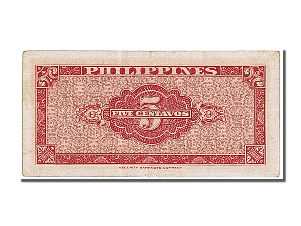 Philippines, 5 Centavos, 1949, KM #125a, EF(40-45), JT