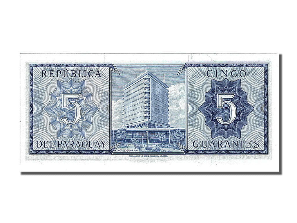 Paraguay, 5 Guaranies, 1963, 1963-08-01, UNC(65-70), A