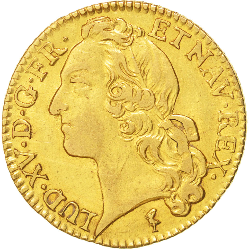 France, Louis XV, Louis d'or au bandeau, 1749, Lille, TTB, Gold, Gadoury 341