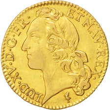 France, Louis XV, Louis d'or au bandeau, 1749, Lille, TTB, Gold, Gadoury 341