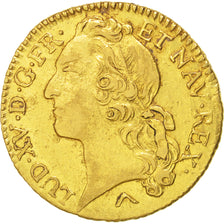 Coin, France, Louis d'Or, 1768, Lille, AU(50-53), Gold, Gadoury:341