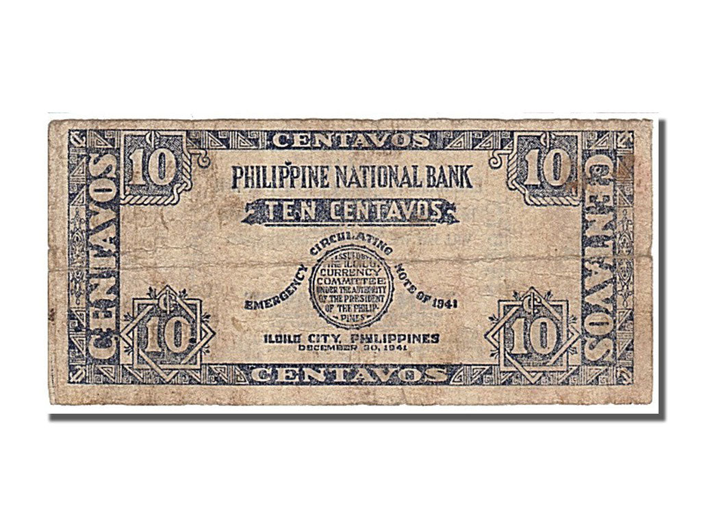 Philippines, 10 Centavos, 1941, KM #S302, EF(40-45), A