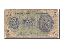 Libya, 2 Lire, 1943, KM #M2a, VF(20-25)