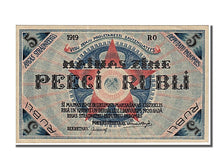 Latvia, 5 Rubli, 1919, KM #R3a, UNC(65-70), RO