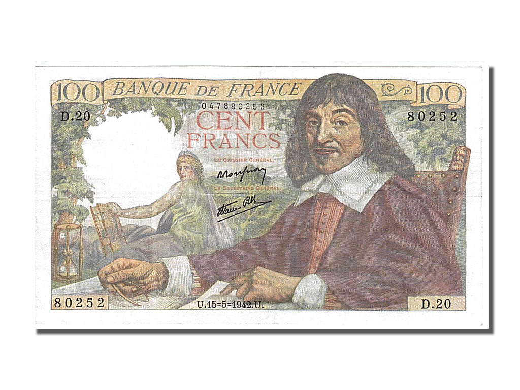 100 Francs type Descartes