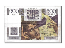 Banconote, Francia, 500 Francs, 500 F 1945-1953 ''Chateaubriand'', 1946