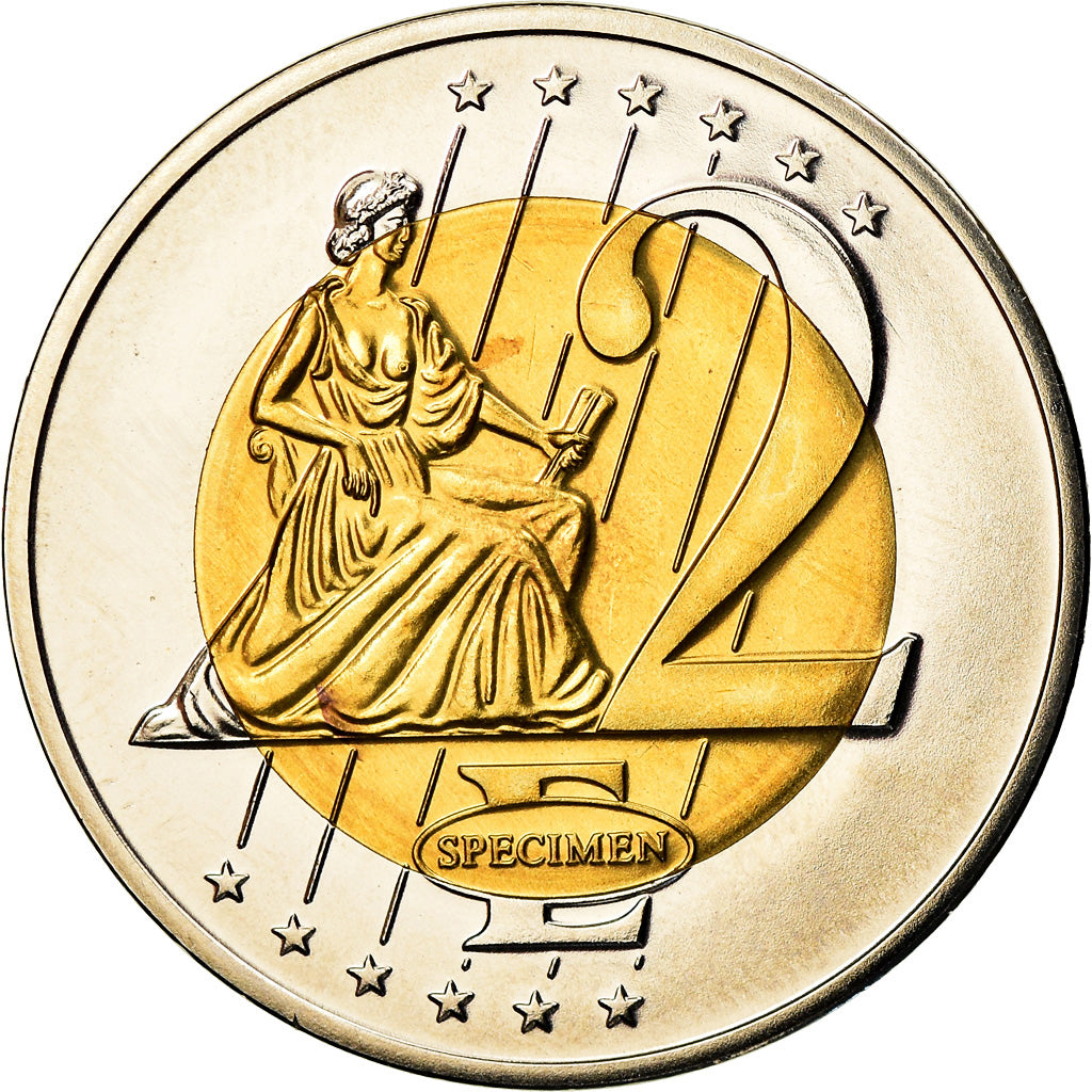 Andorra, Medal, 2 E, Essai-Trial, 2003, MS(64), Bi-Metallic