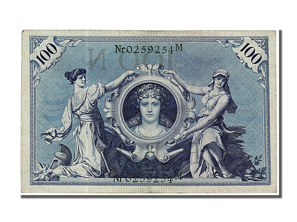 Billet, Allemagne, 100 Mark, 1908, 1908-02-07, SUP