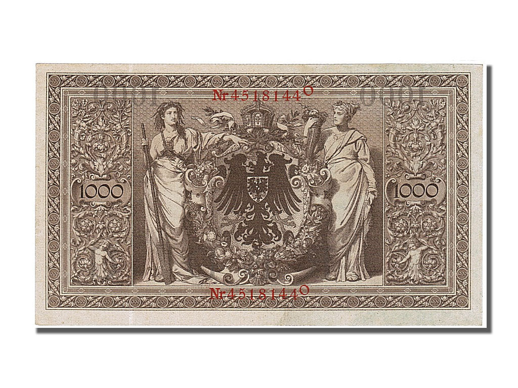 Germany, 1000 Mark, 1910, KM #44b, 1910-04-21, UNC(63), O