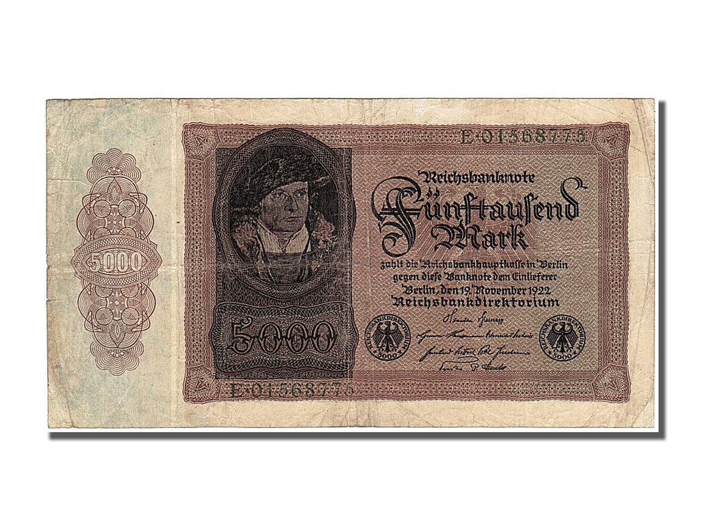 Germany, 50,000 Mark, 1922, KM #80, 1922-11-19, EF(40-45), E