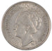 NETHERLANDS, 25 Cents, 1928, KM #164, AU(55-58), Silver, 19, 3.59