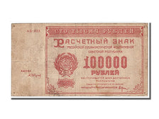 Russia, 100,000 Rubles, 1921, KM #117a, EF(40-45), Ab