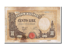 Banknot, Włochy, 100 Lire, 1944, 1944-11-11, VF(30-35)