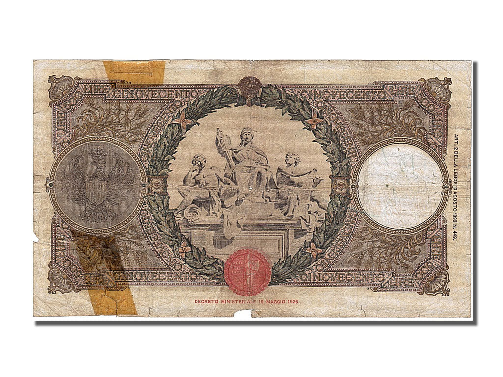 Italia, 500 Lire, 1935, 1935-06-17, B+