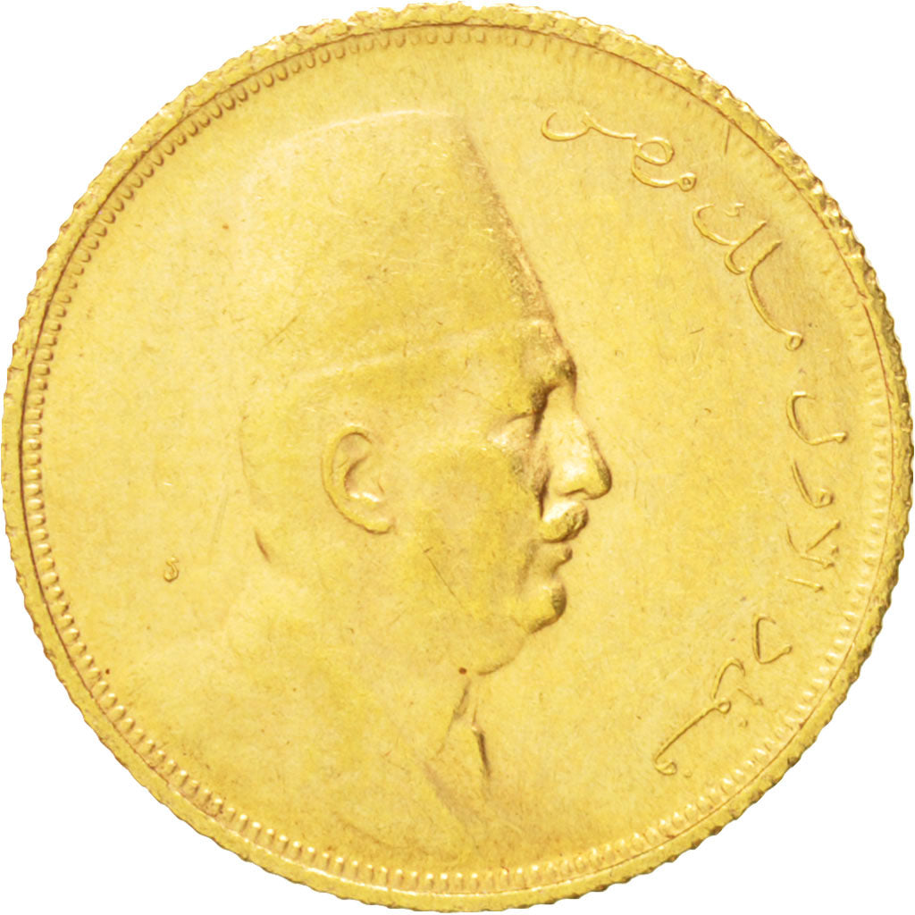 Égypte, Fuad I, 20 Piastres, 1923, British Royal Mint, SUP, Gold, KM:339