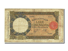 Italy, 50 Lire, 1940, KM #54b, 1940-10-23, EF(40-45), N668