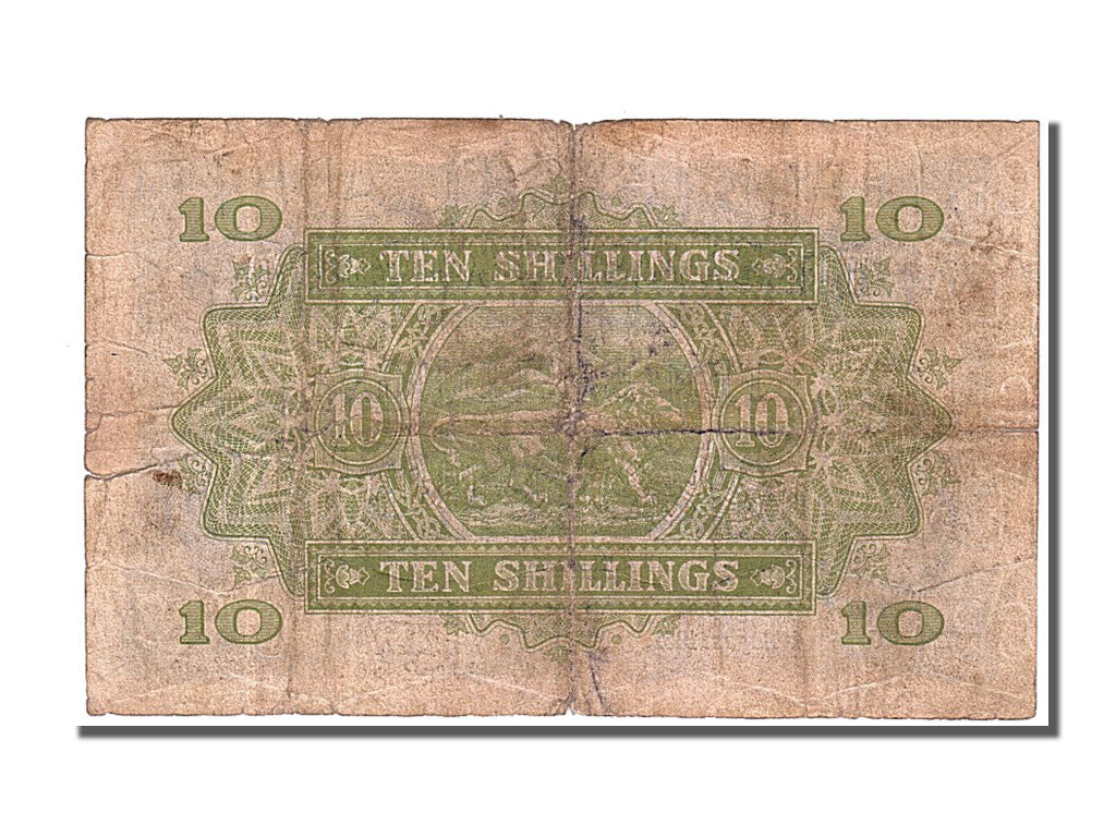 Kenya, 10 Shillings, 1951, 1951-08-01, VF(20-25), C