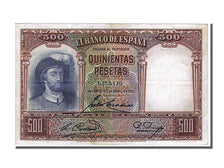 Banknote, Spain, 500 Pesetas, 1931, 1931-04-25, KM:84, EF(40-45)
