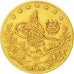 Türkei, Abdul Hamid II, 50 Kurush, 1902, Qustantiniyah, AU(55-58), Gold, KM:731